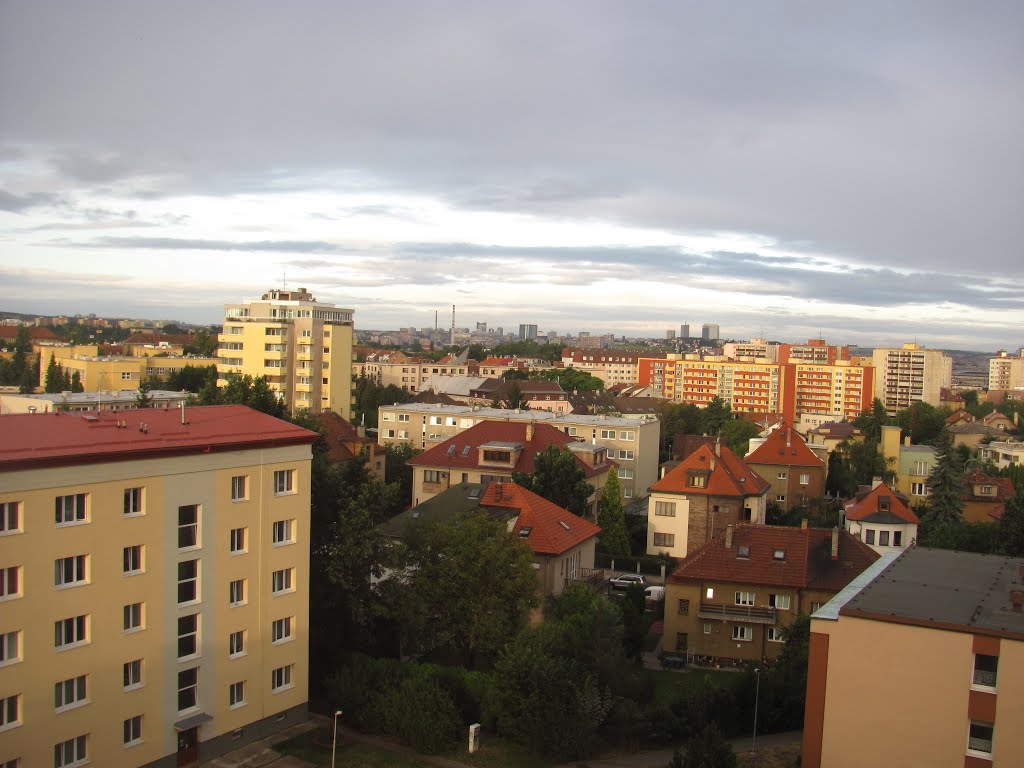 Praga , Strasnice CZ - vedere de la Hotel Juno (31.07.13.) 1 by Manoliu Ioan