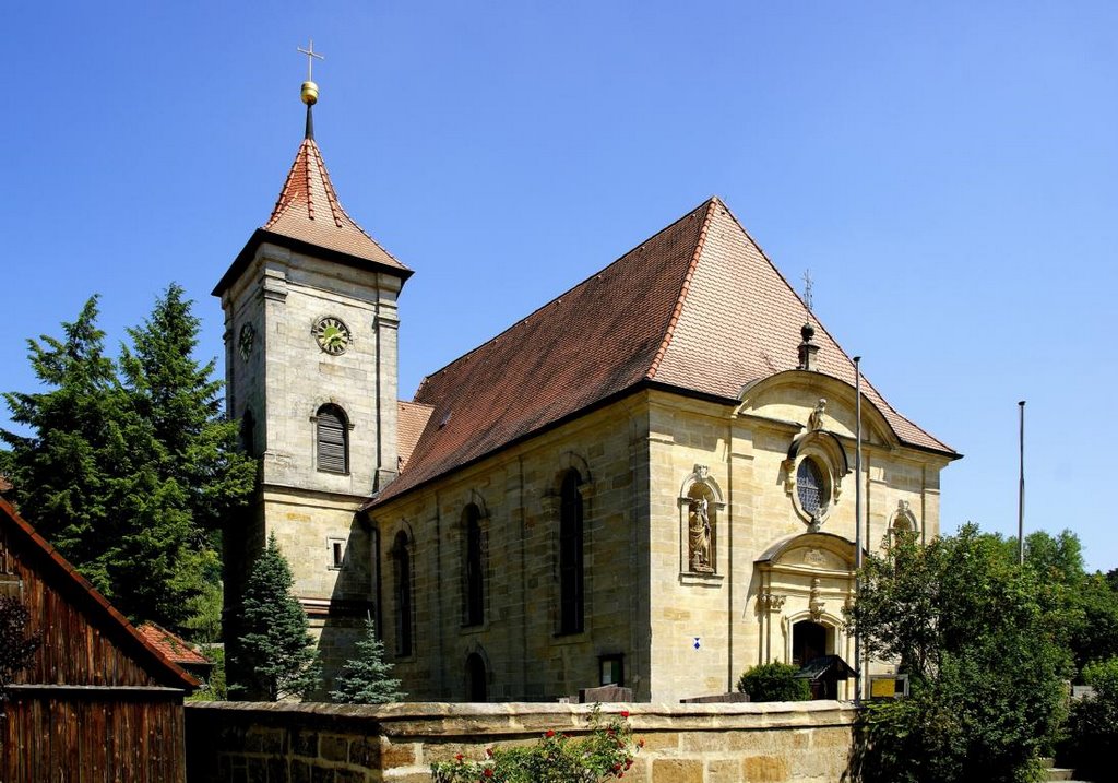 ♣ Kersbacher Dorfkirche Kreuzauffindung by Rudolf H.