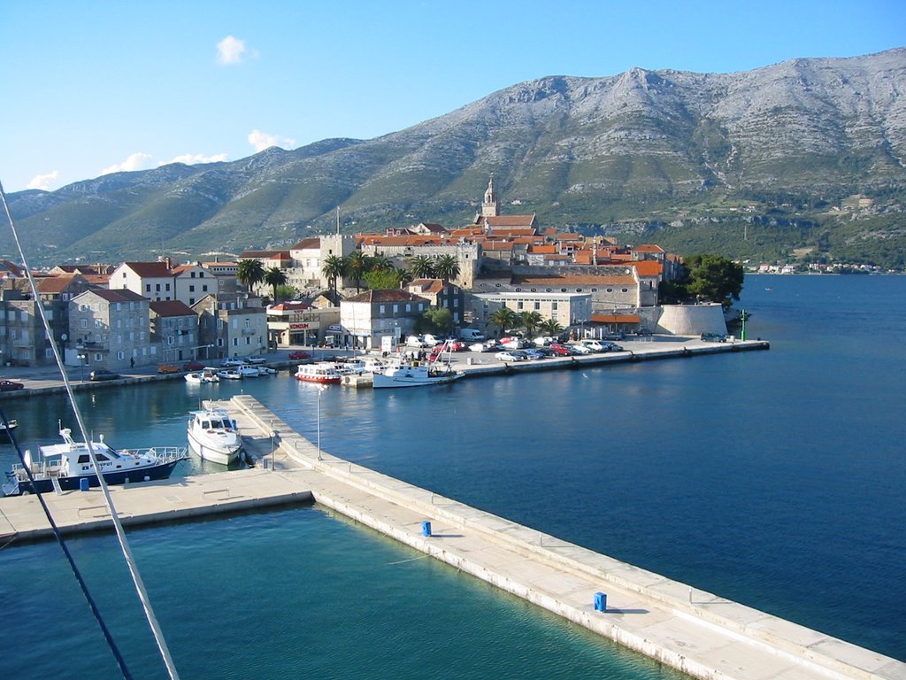 Korcula from marina(18m) by sascha_scheer