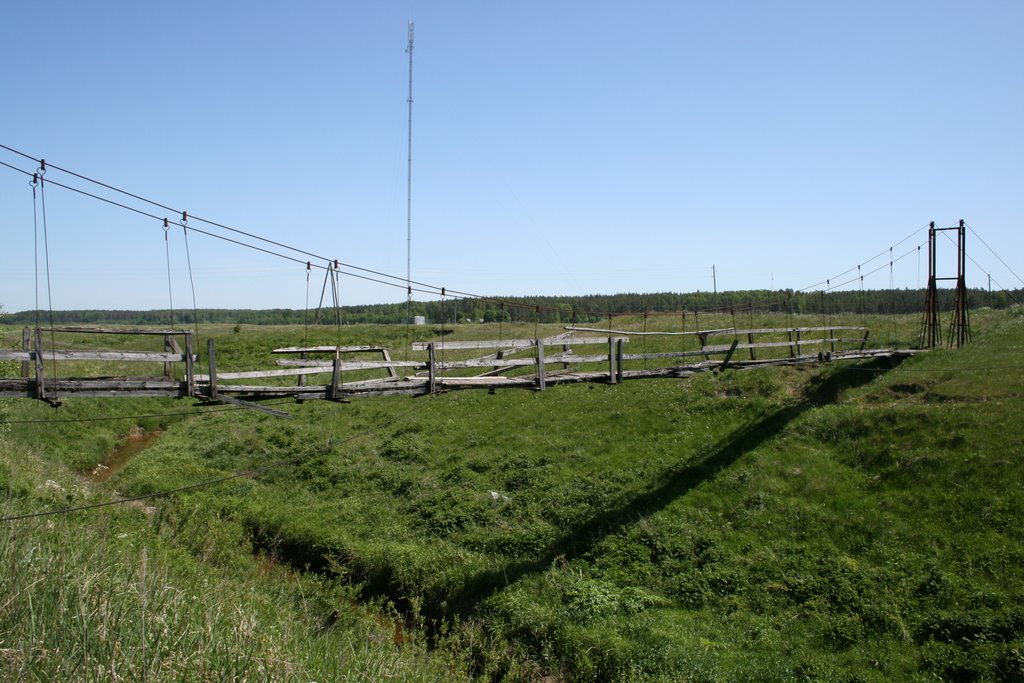 Suspension bridge in Zlekas by Laima Gūtmane (simka…