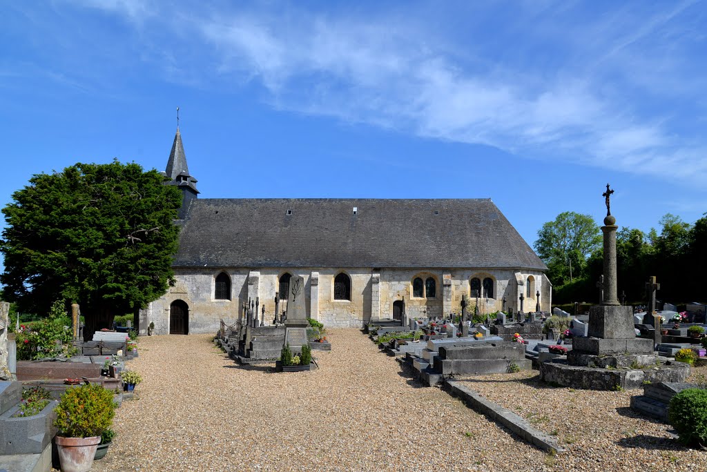 Bonneville-sur-Touques<>Église Saint-Germain-et-Saint-Loup by chguibout