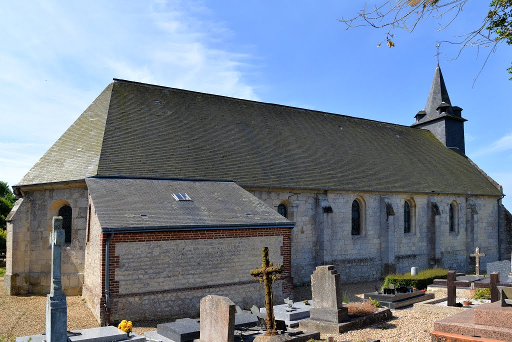 Bonneville-sur-Touques<>Église Saint-Germain-et-Saint-Loup by chguibout