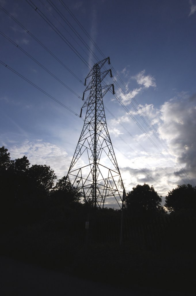 Pylon, Moor Lane, near Staines by MrAltImage