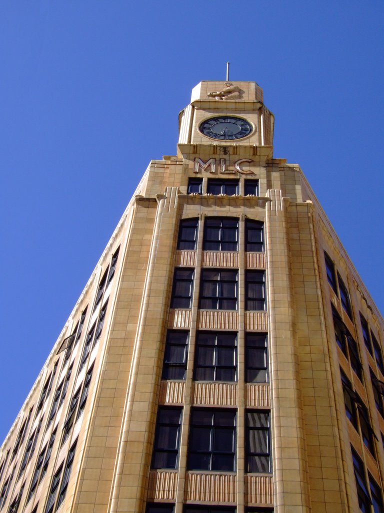 2008.03.12 - MLC Clock Tower - Lamberton Quay - Wellington by David R Williams