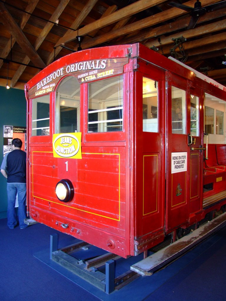 2008.03.12 - Old Wooden Cable Car - Cable Car Museum by David R Williams