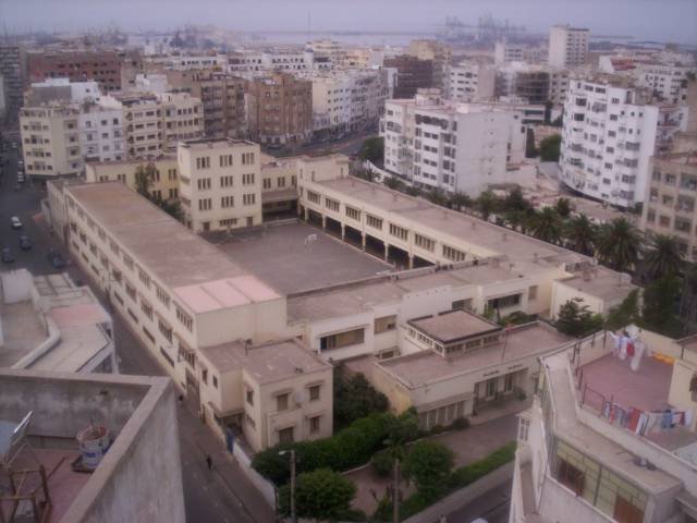 Lycée Imam Malik vue de Résidence ibn Batouta by karimologie