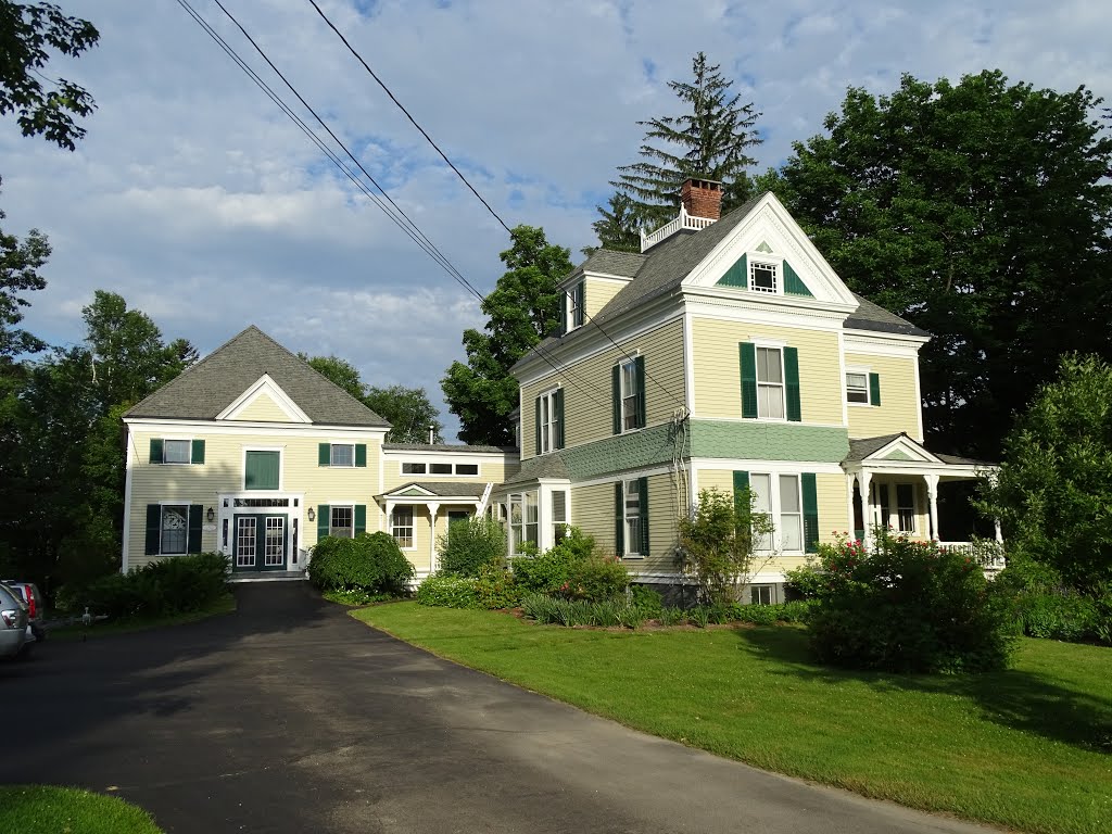 1885 Herrick House; Broad Street Historic District, 45 Broad St., Bethel, Maine by Taoab