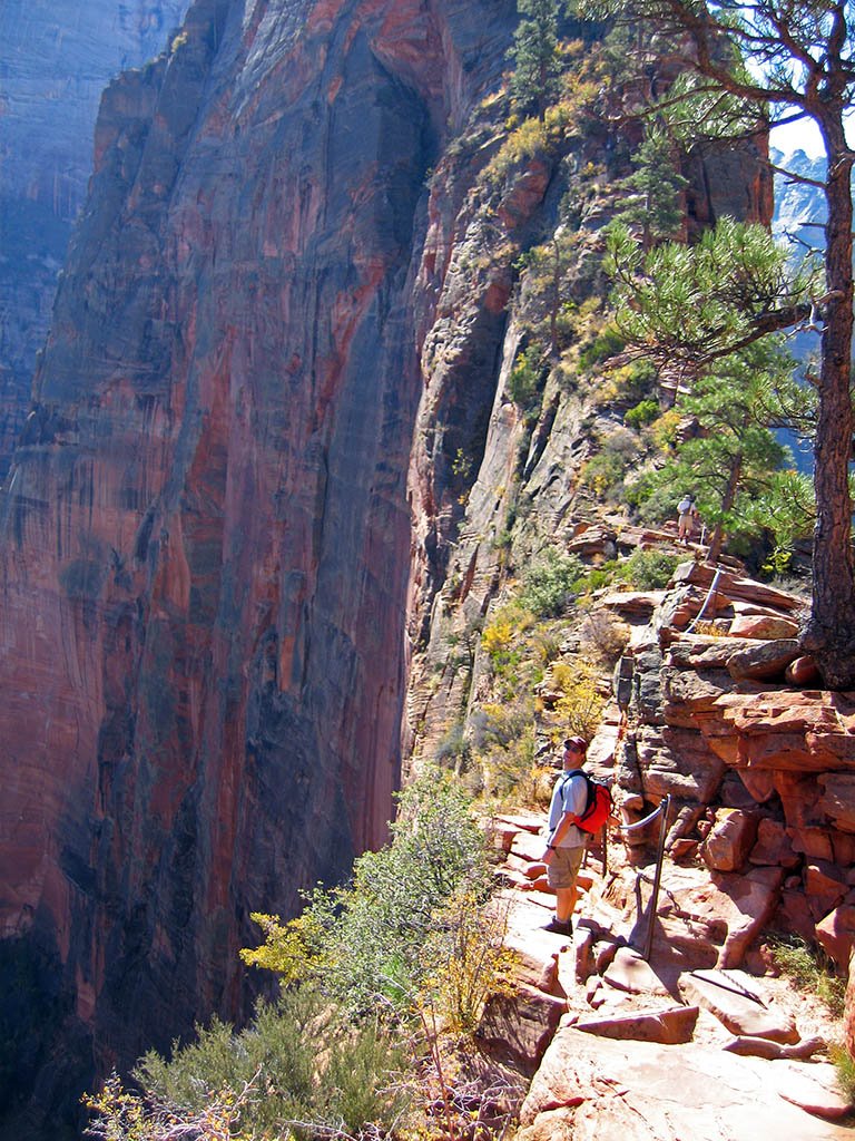 Angels Landing Trail, Zion NP by Marty Bower