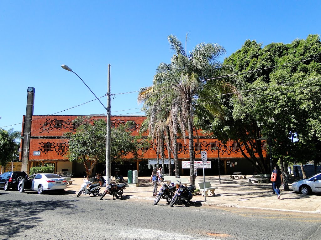 Main library - University of Uberlândia, Uberlândia, Brazil by Caio Graco Machado