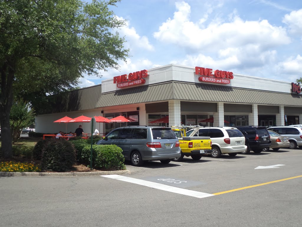 Five Guys, Killearn Shopping Center, Thomasville Road, Tallahassee by mriveraz