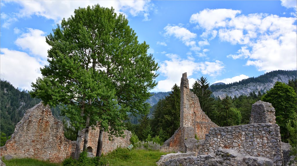 Ruine Wolkenstein by Steidl Normann