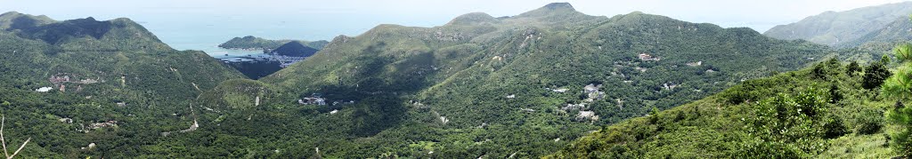 Hills near Tai O,Lantau Island, HONG KONG. Photographed at Kwun Yam Shan on 27 June 2014. by kmlai116