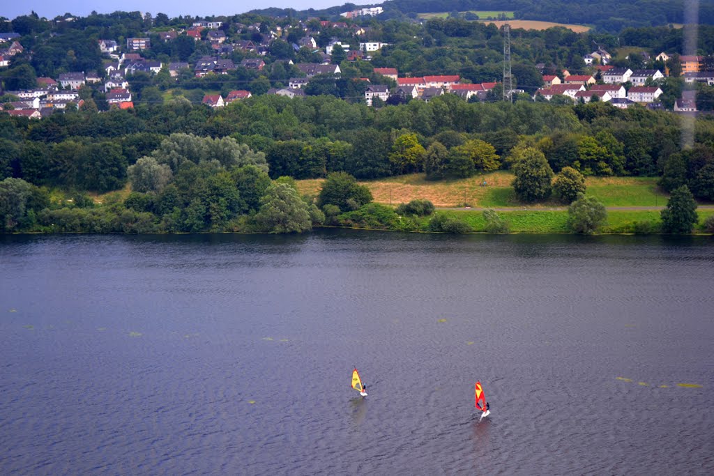 Blick aus dem 55 m hohen Riesenrad Wheels of Vision by 14MAN02