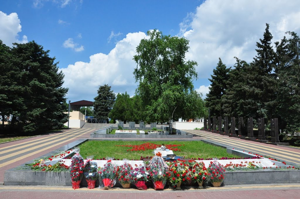 Aksai. Heroes Square / Аксай. Площадь Героев by Valentine Verchenko