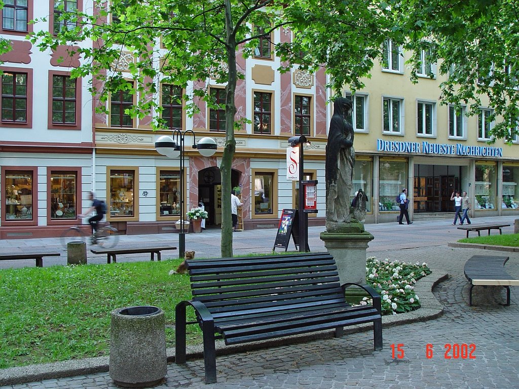 Hauptstraße (main street), formerly Straße der Befreiung (Street of Liberation) by Hawkeye747