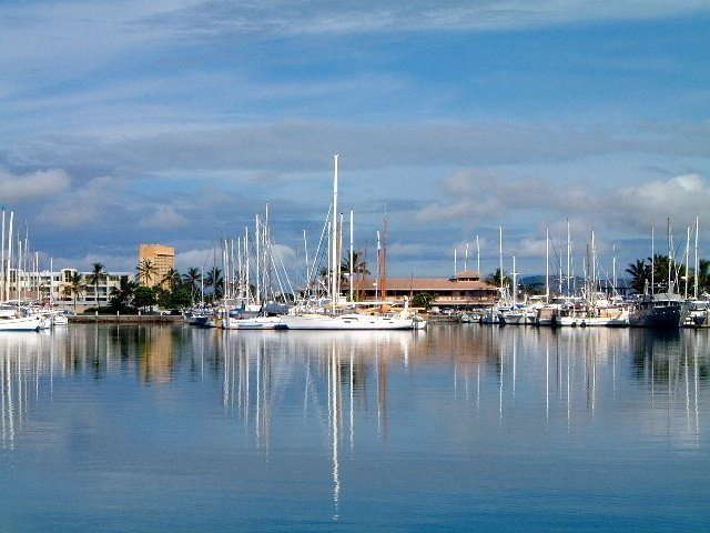 Yacht Mooring by Joan Kleynhans