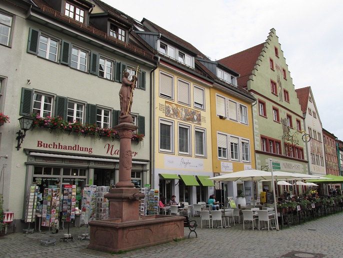 Wangen Marienbrunnen in der Herrenstraße by hubi1802