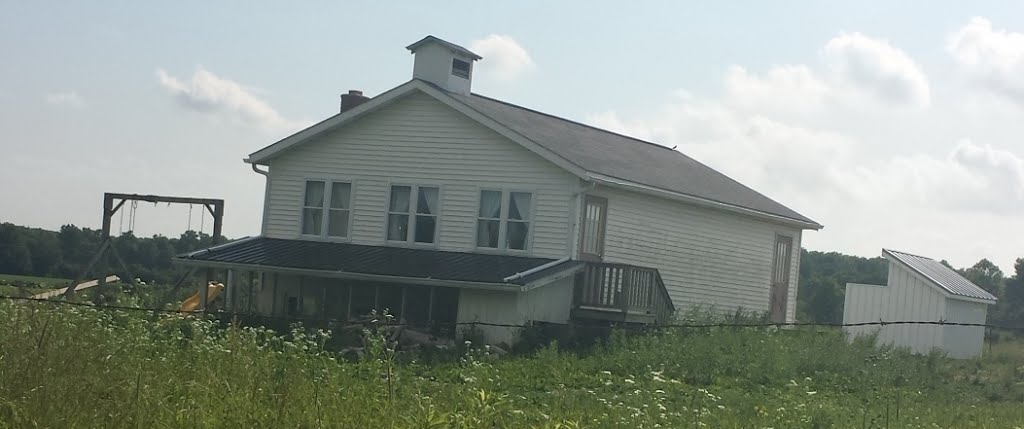 Amish one room school house. by JBTHEMILKER