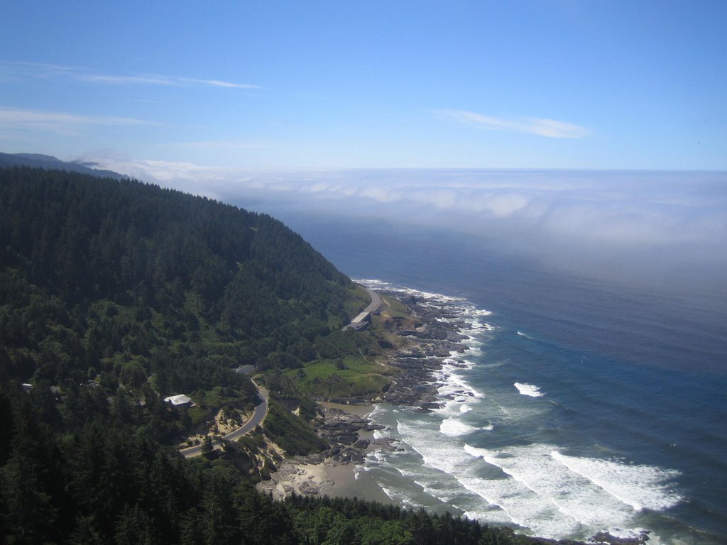 Cape Perpetua Overlook by Granger Meador