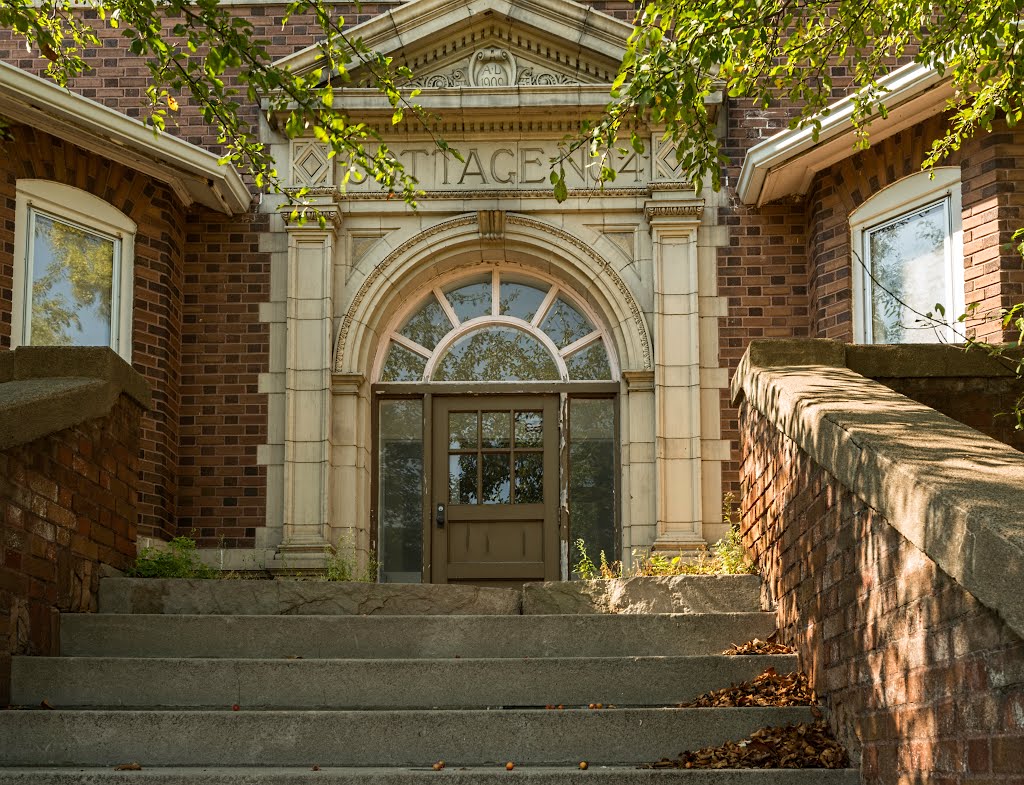 Historic first state asylum for the insane - cottage number 4 by Karen Granoski