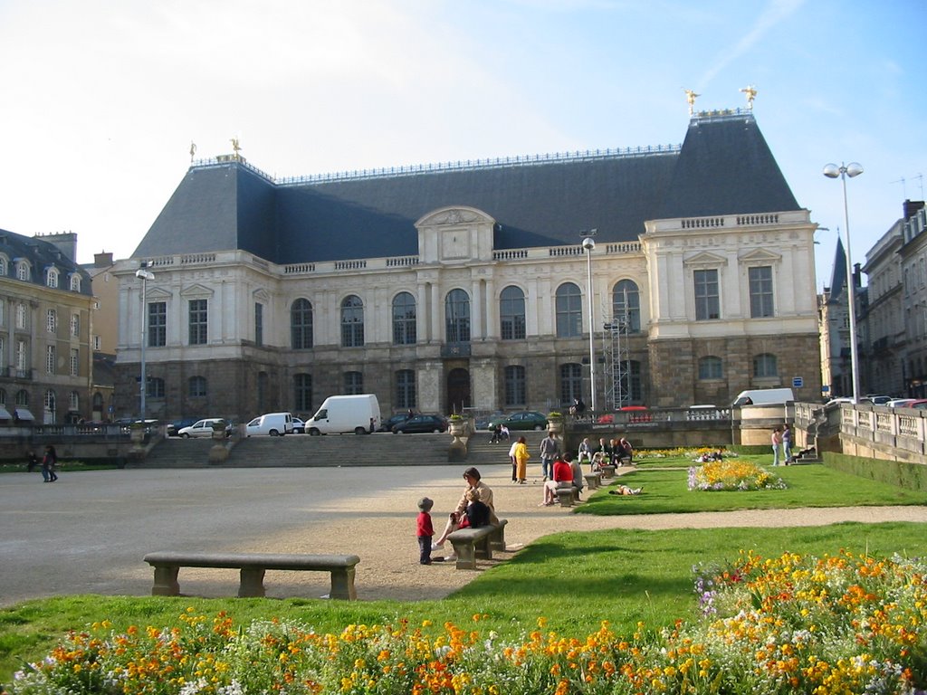 Rennes. Le parlement de Bretagne by Loic Houart