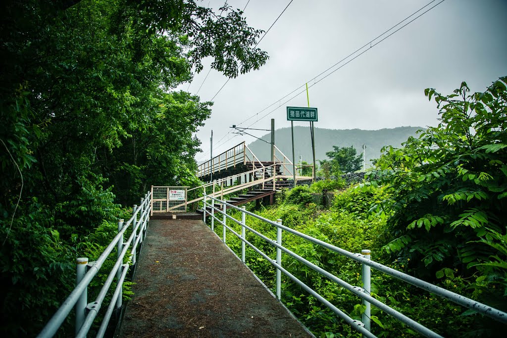 猪苗代湖畔駅（臨時→現休止中）　JR磐越西線　福島県猪苗代町 by nyanta2030