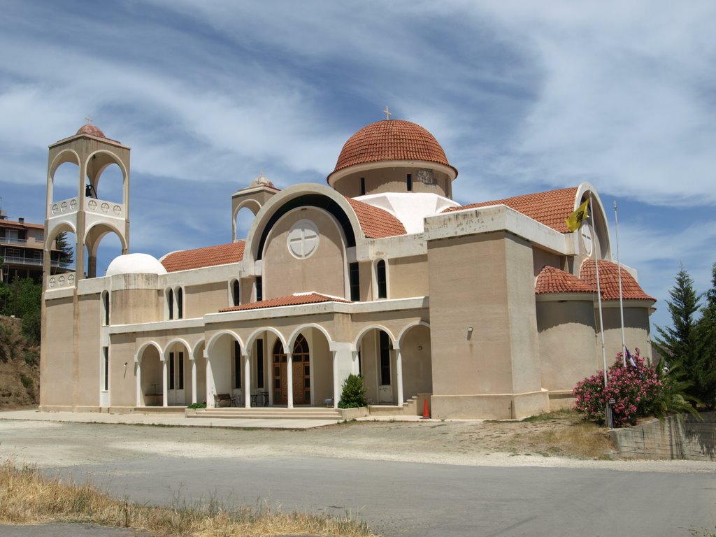 Church at Kakopetria, Troodos Cyprus by Brian Brady