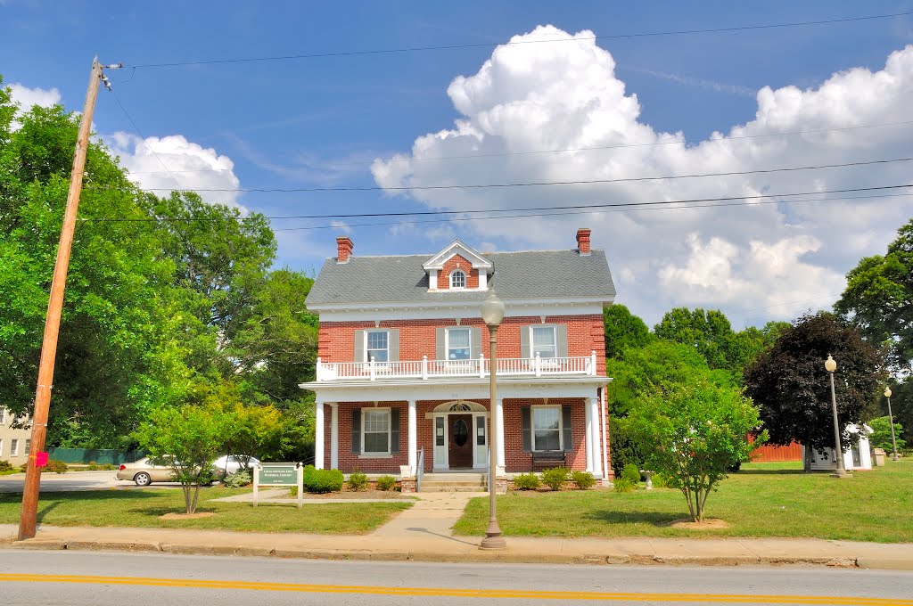 VIRGINIA: NOTTOWAY COUNTY: BLACKSTONE: Louis Spencer Epes Memorial Library, 415 S. Main Street by Douglas W. Reynolds, Jr.