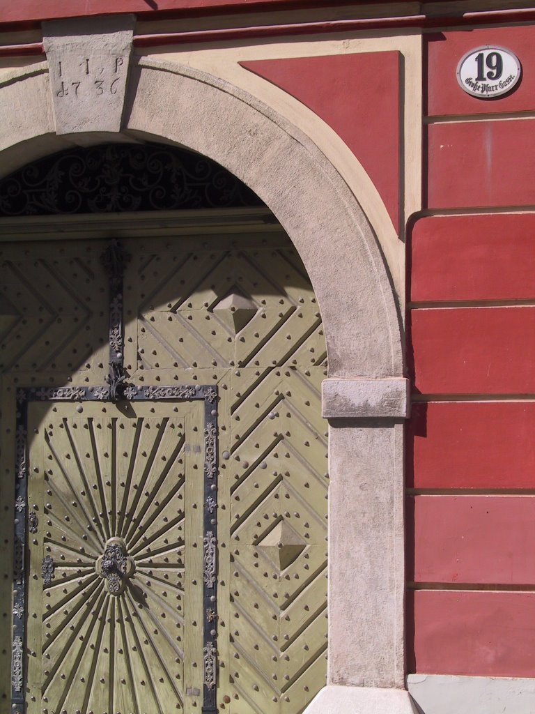 Old house door by Enniav