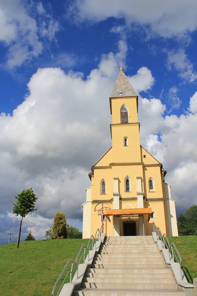 Church in Staškov by Róbert Gajdica