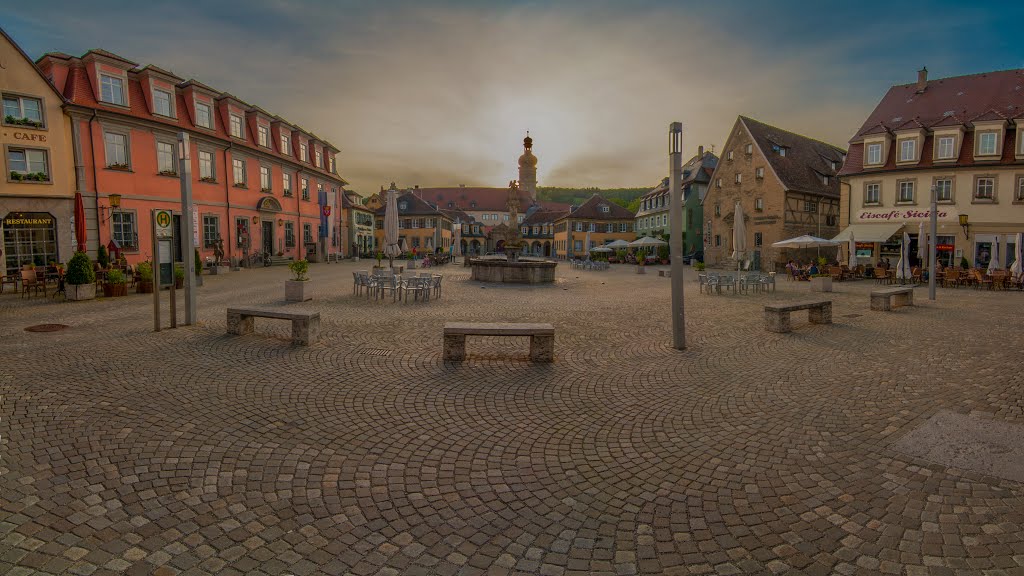 Marktplatz - Weikersheim by josé cândido