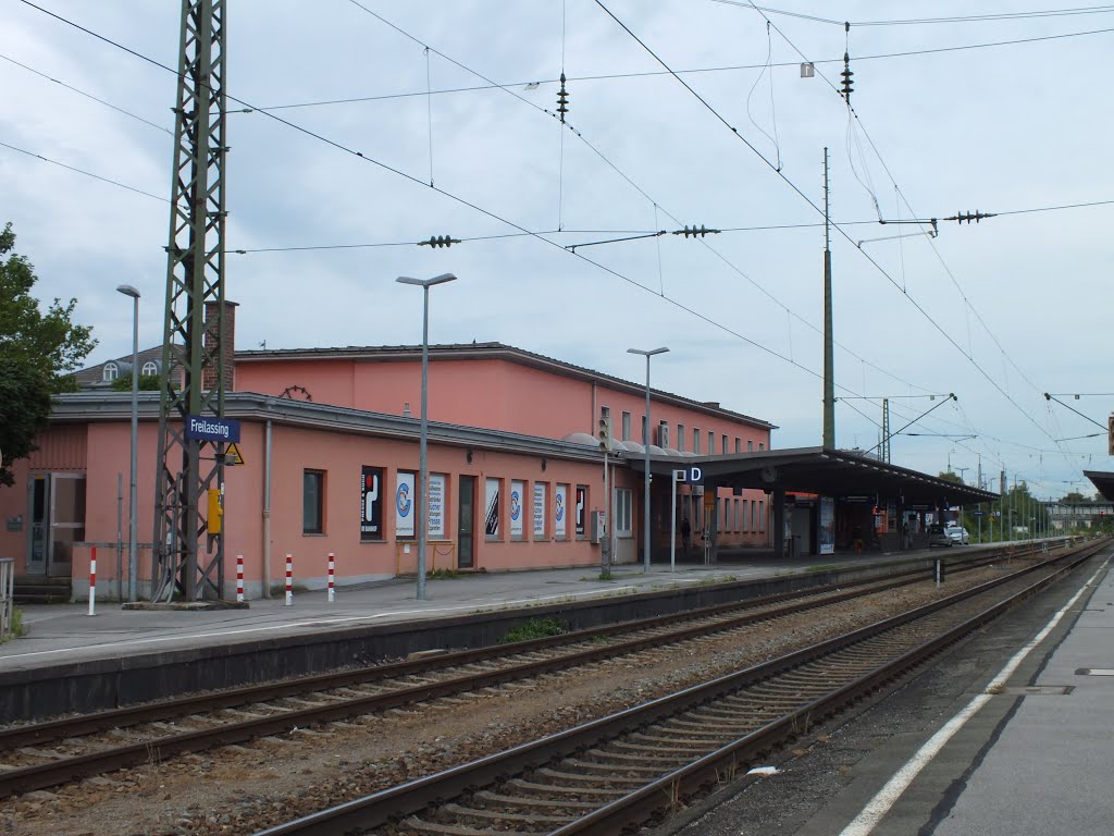 Railway station Freilassing by jurek1951