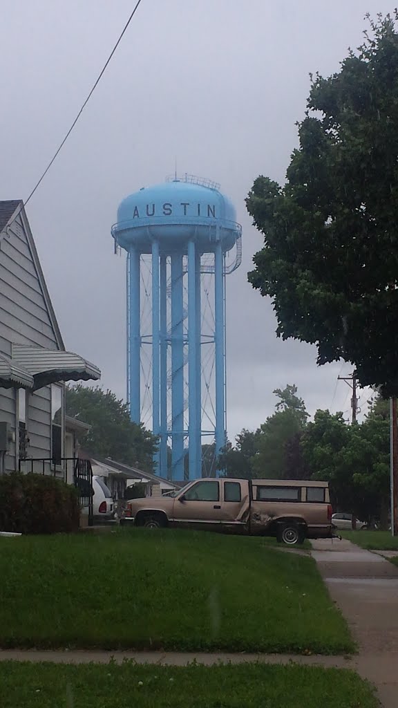 Austin Watertower 1 by pfrank93