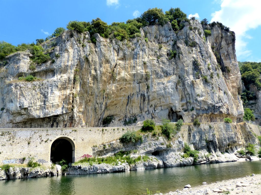 Salavas - Le Chassel - Les falaises de l'Ardèche by epaulard59