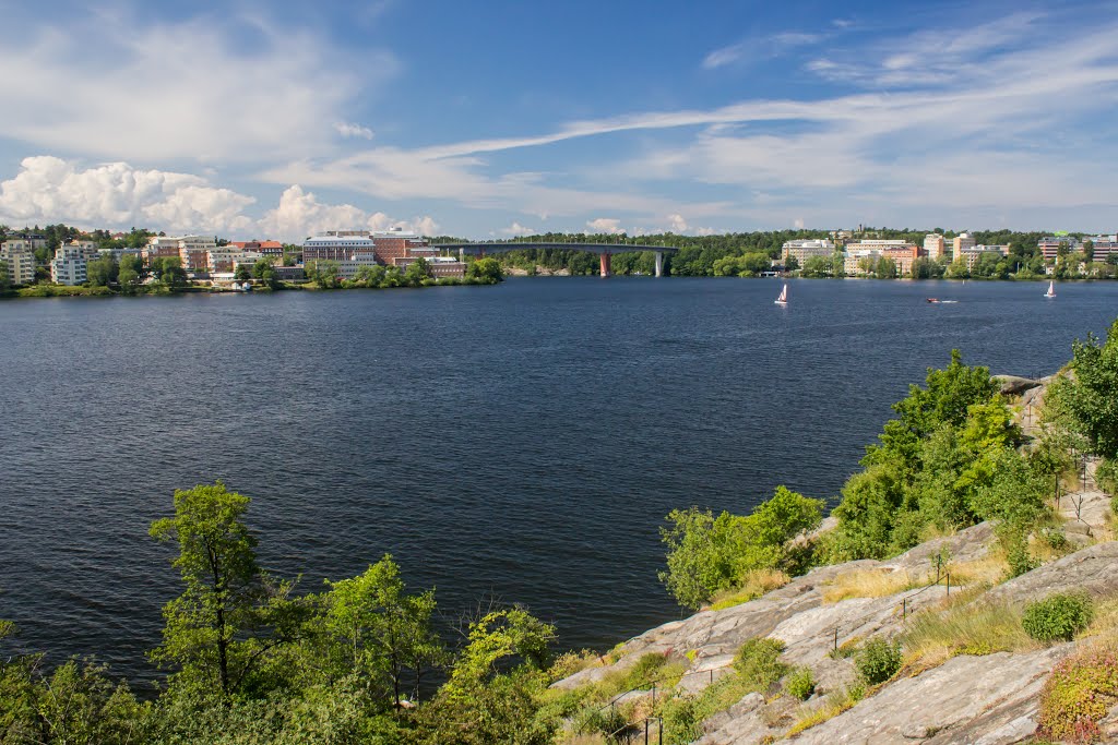 Essingefjärden, 2014-07-02 by Gunnar Henriksson