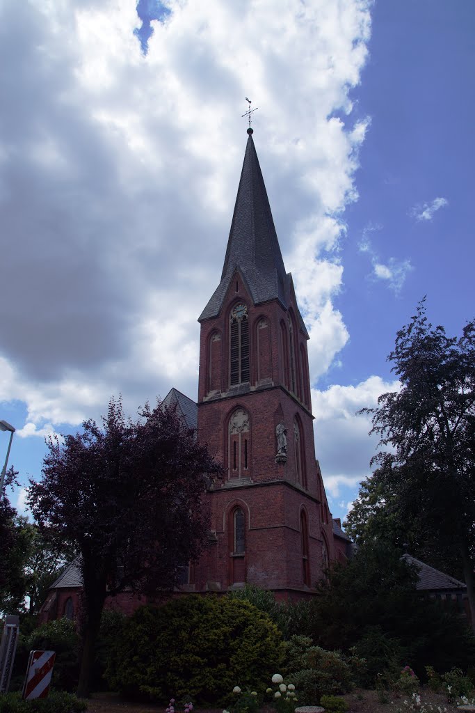 A part of Hamminkeln - Church by JanNiklas