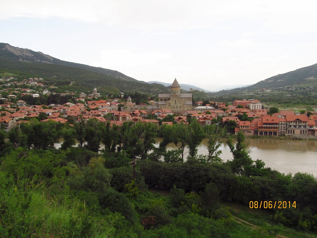 Mtskheta from Armazi by Anuar T