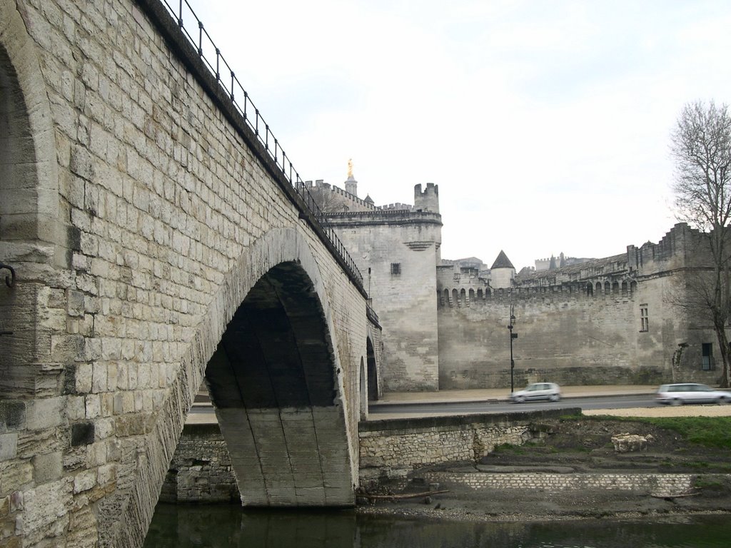 Avignone-notre dame vista dal ponte by senhor buscaglione