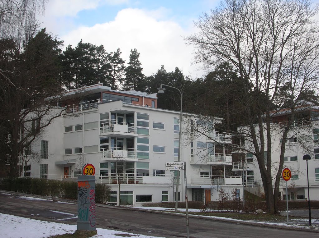 Contemporary apartment buildings, Stockholm, Sweden by The Broccoli