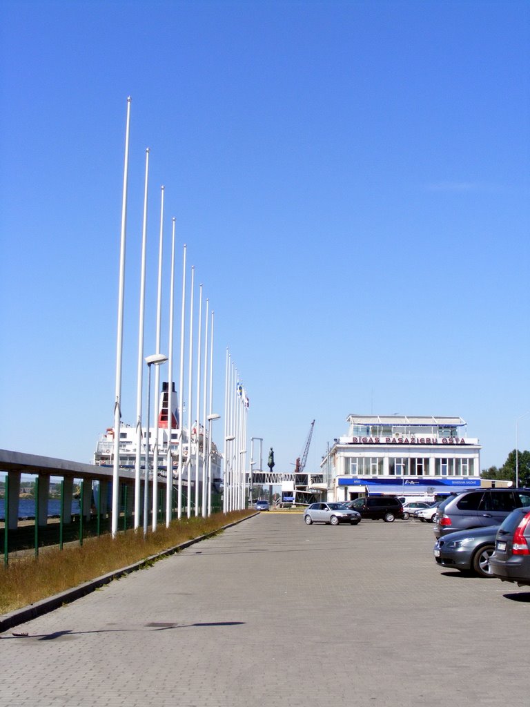 Port in Riga by Анастасия Попова