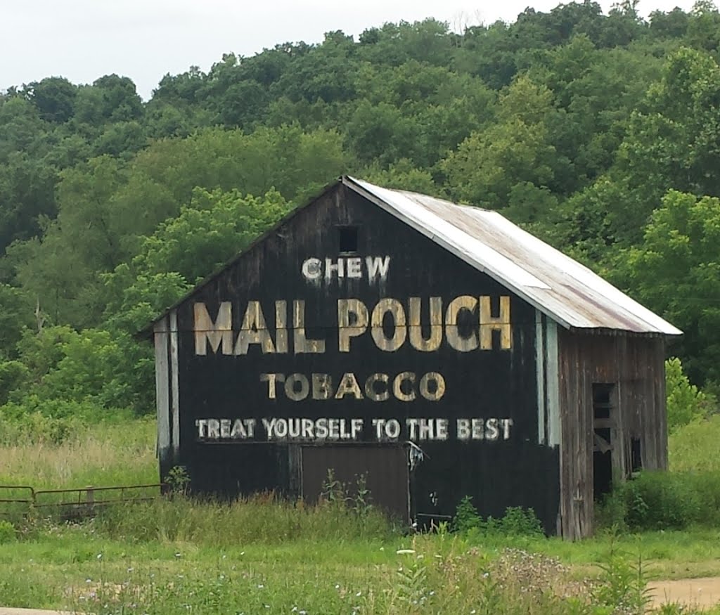 "Chew Mail Pouch Tobacco" barn. by JBTHEMILKER