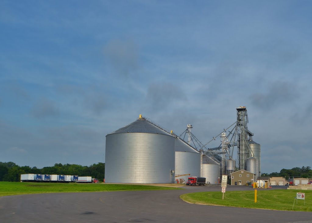 Steel Vats, Wisconsin by farmbrough