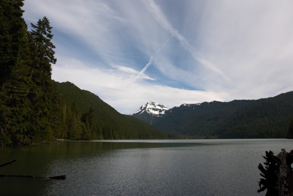 Johnson Peak behind Packwood Lake by Jake Kleinknecht