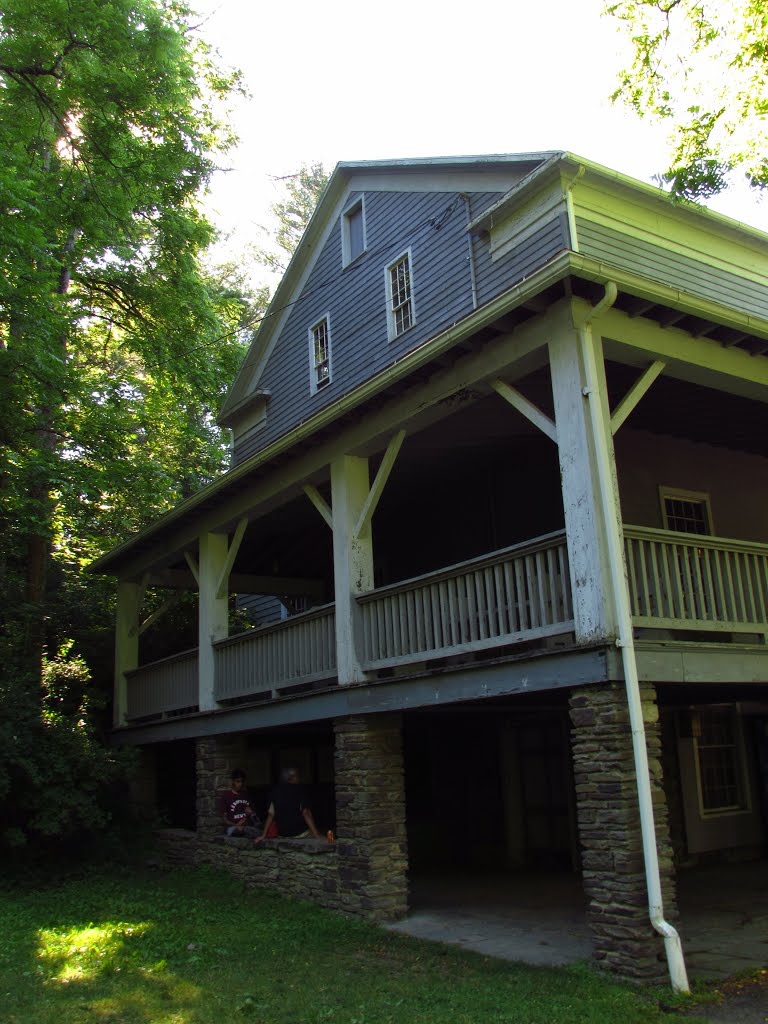 Old Mill at Enfield Glen by Chris Sanfino