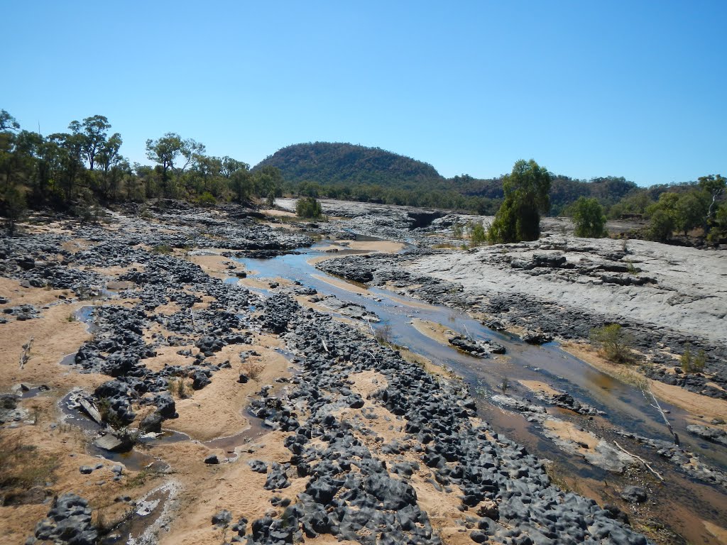 Crossing the Einasleigh River on the Savannahlander by Lobster1