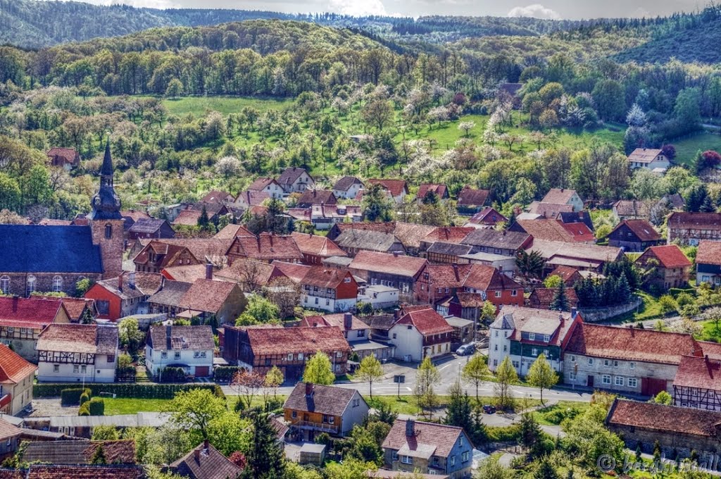 Heimburg von oben by ☼❄ bergkristall ❆☼