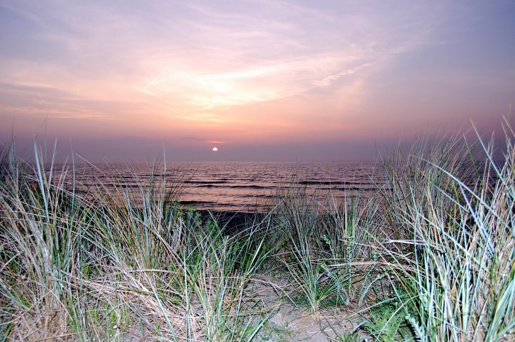 Sundown (4) in De Panne by Lecleire Jacques