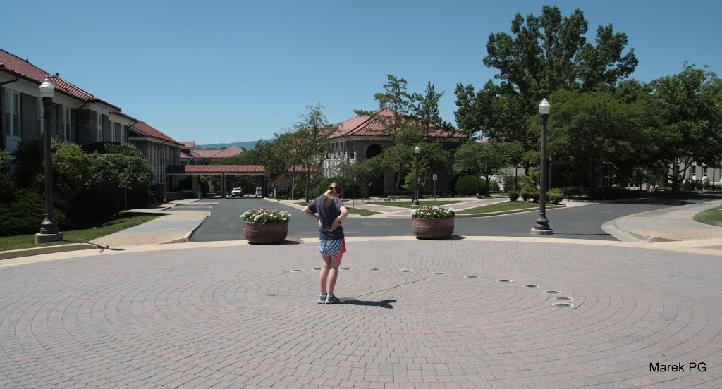 What time is it? Sun dial, JMU by Marek PG