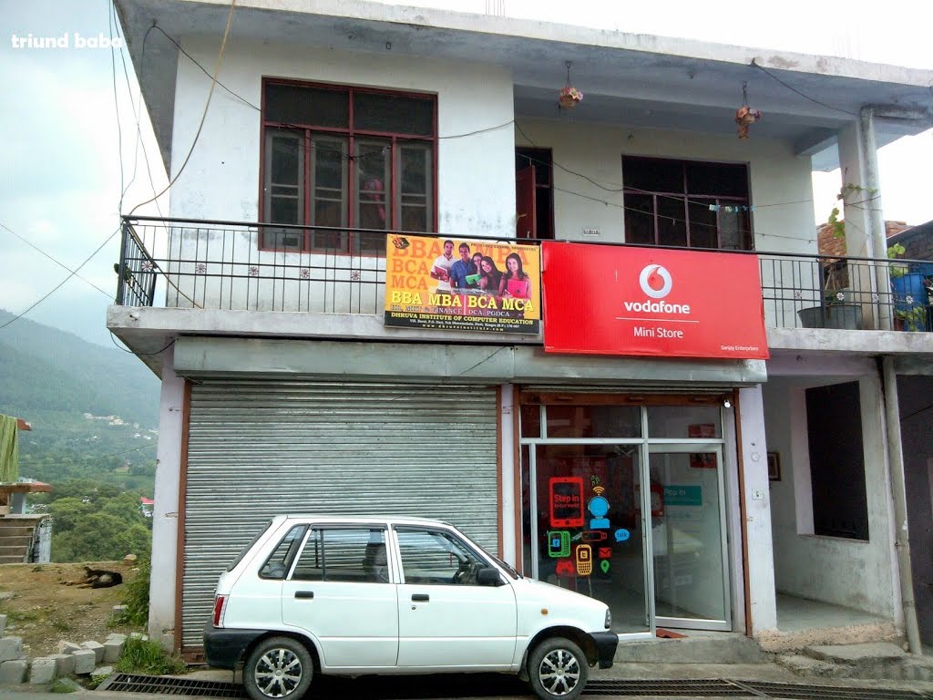 Vodafone Mini Store Dharamsala by Triund Baba