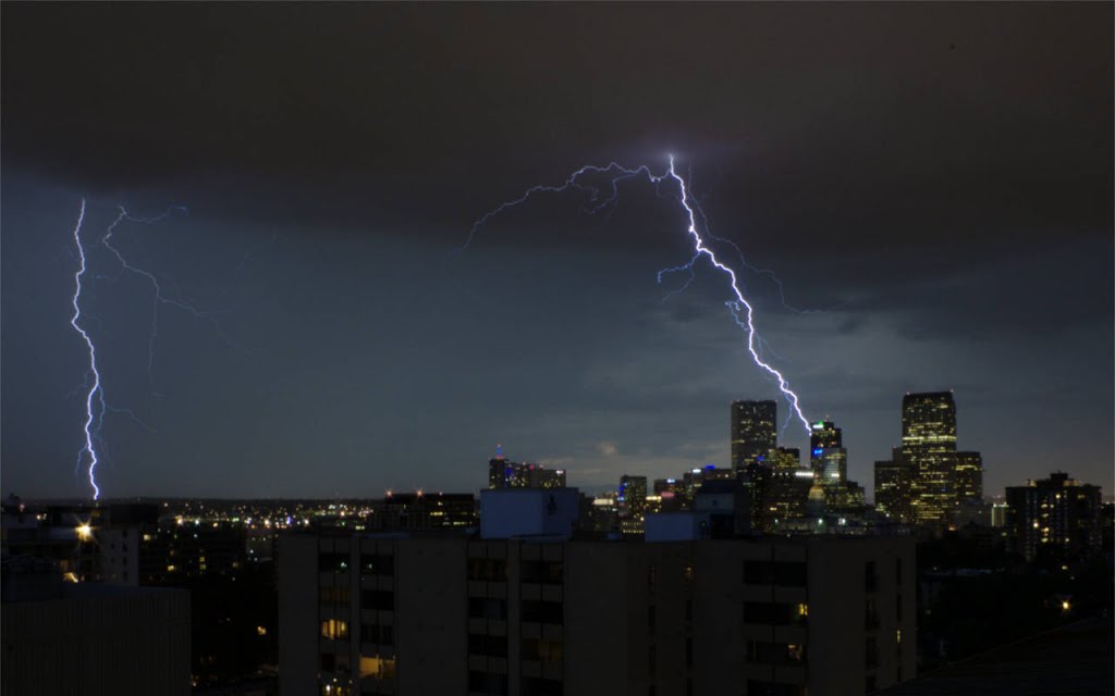 Summer storm in Denver by voycieck